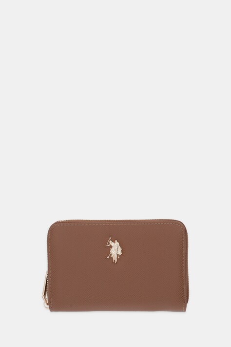 U.S. Polo Assn. portfel Jones damski kolor brązowy WEUJE8659WVP