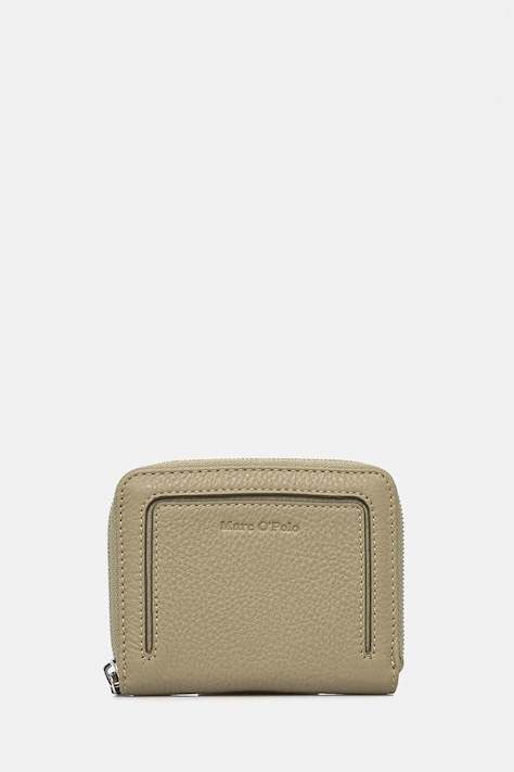 Kožená peňaženka Marc O'Polo dámska, zelená farba, 50219905201110