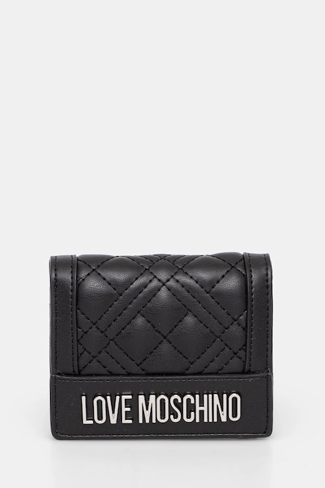 Love Moschino portofel culoarea negru, JC5601PP0MLA000B