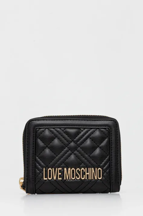 Novčanik Love Moschino boja: crna, JC5710PP0MLA0000