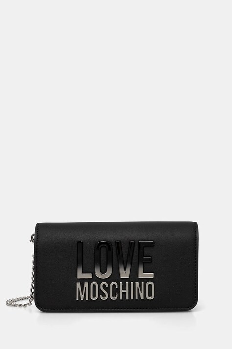 Love Moschino poseta culoarea negru, JC5728PP0MKD000B