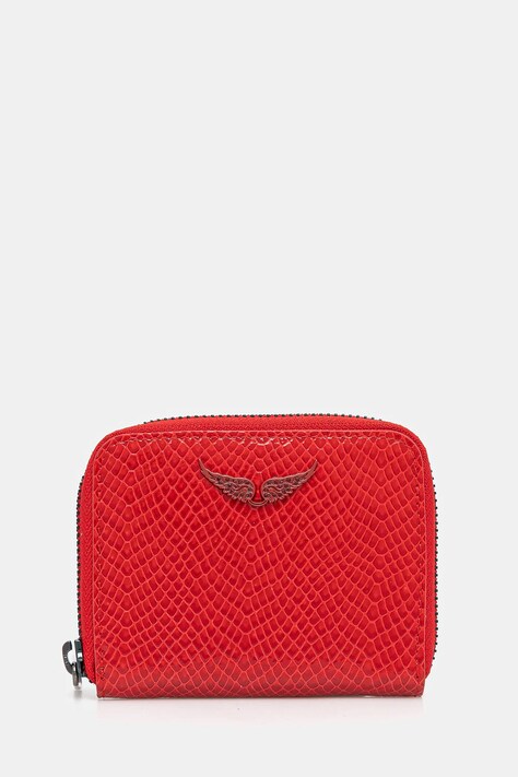ZADIG&VOLTAIRE portfel damski kolor czerwony LWSG01189