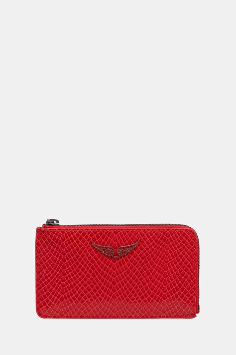ZADIG&VOLTAIRE portfel damski kolor czerwony LWSG01197