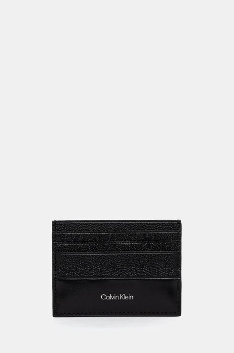 Calvin Klein carcasa din piele culoarea negru, K50K512688