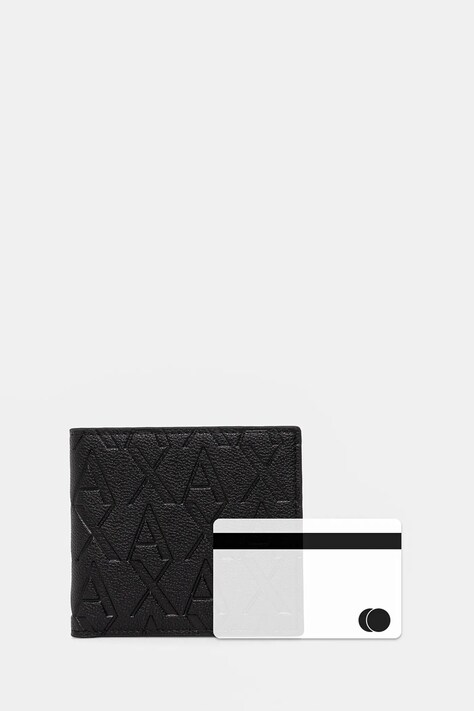 Гаманець Armani Exchange — SS25-PFM02I, чорний — фото 4
