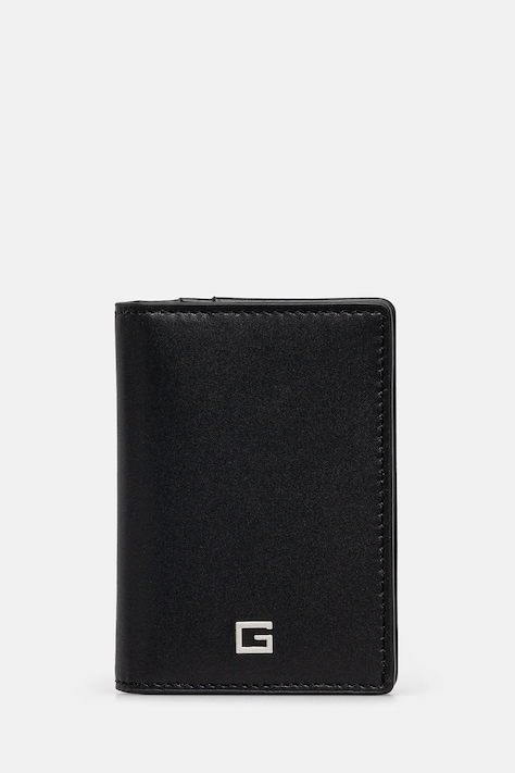 Guess carcasa din piele MADRID culoarea negru, SMMAGS LEA24