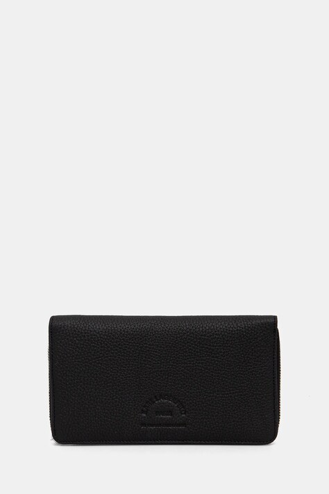 Karl Lagerfeld portofel de piele barbati, culoarea negru, 552451.815423