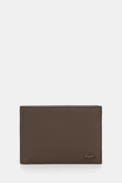 Lacoste portofel barbati, culoarea bej, NH4419HC