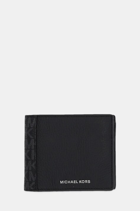 Michael Kors portfel skórzany męski kolor czarny 39R5LHDF3O