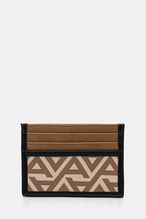 Aldo card holder CENDALITH culoarea maro, 13933908