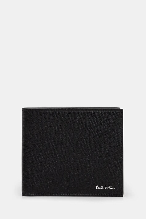Paul Smith portofel barbati, culoarea negru, M1A-4832-PHBALL