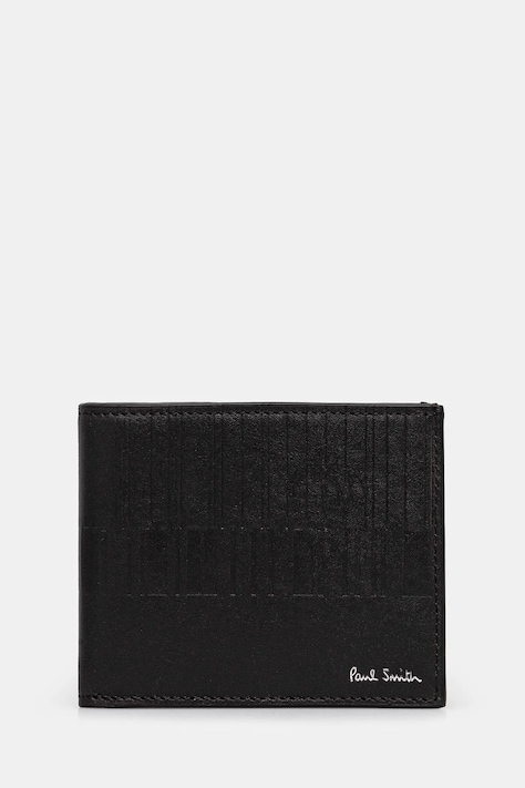 Peněženka Paul Smith černá barva, M1A-7267-PEMBOS