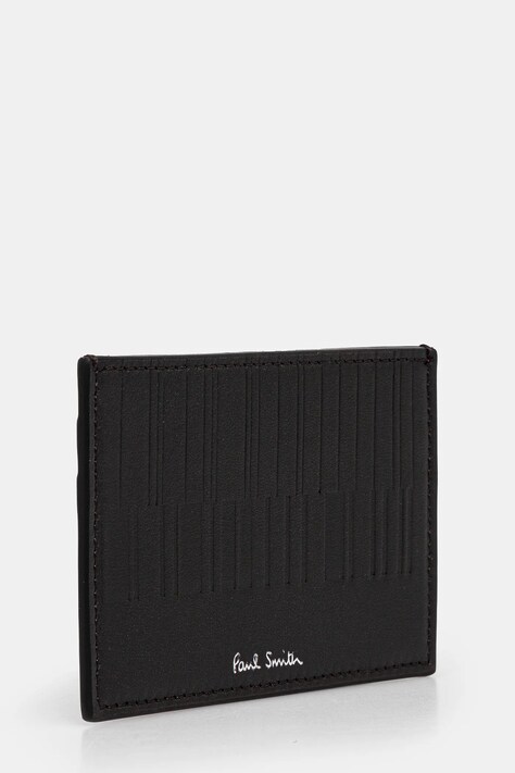 Чохол на банківські карти Paul Smith — SS25-PFM03M, чорний — фото 2