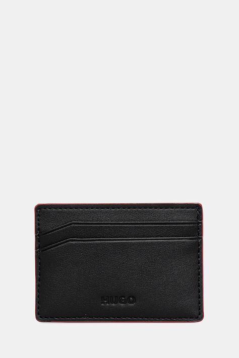 HUGO etui na karty + brelok kolor czarny 50542209