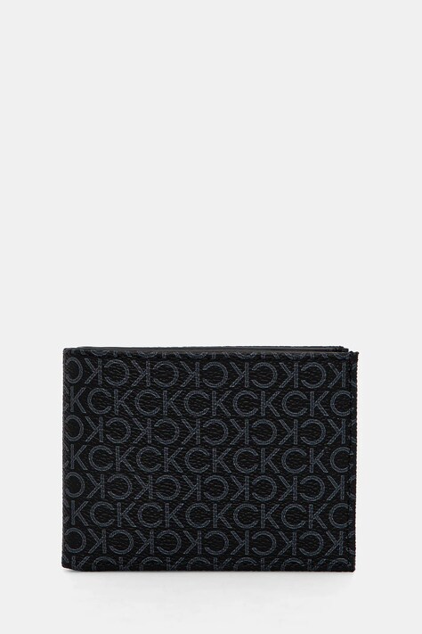 Calvin Klein portofel barbati, culoarea negru, K50K512845
