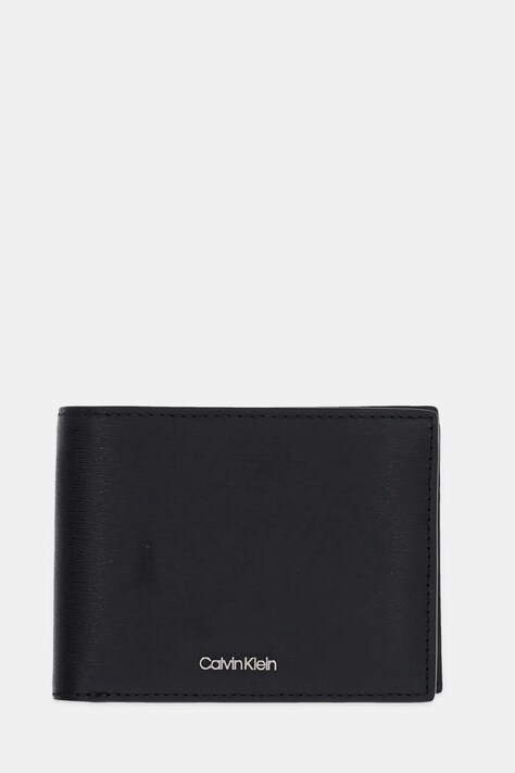 Calvin Klein portofel bărbați, culoarea negru, K50K512863
