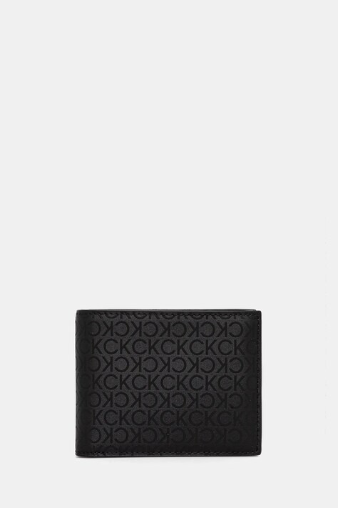 Calvin Klein portofel barbati, culoarea negru, K50K512865