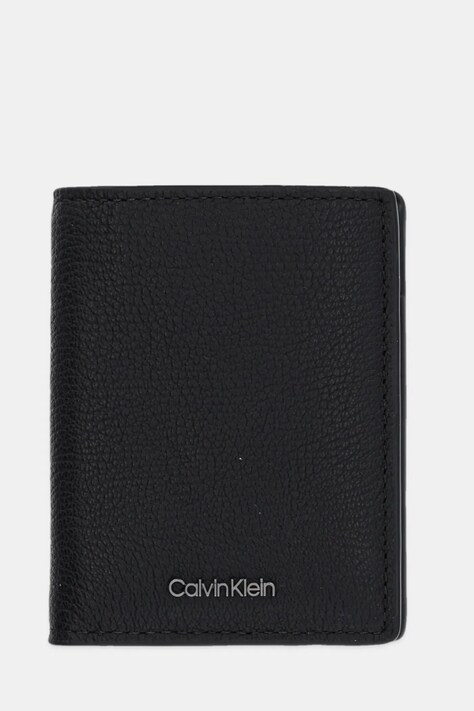 Πορτοφόλι Calvin Klein χρώμα: μαύρο, K50K512927