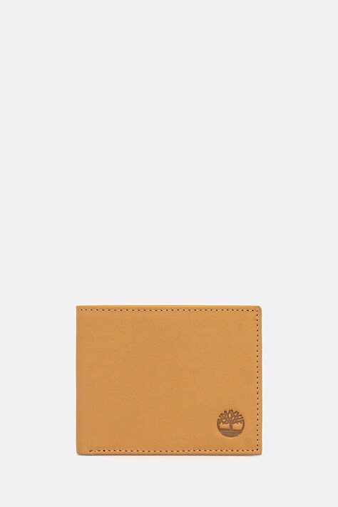Timberland portofel de piele barbati, culoarea bej, TB0A2MHK2311