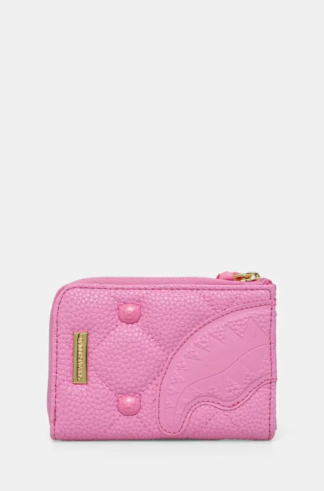 Peněženka Sprayground růžová barva, 910W6882NSZ