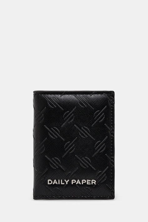 Daily Paper portfel Kidis Monogram Wallet kolor czarny 2511058