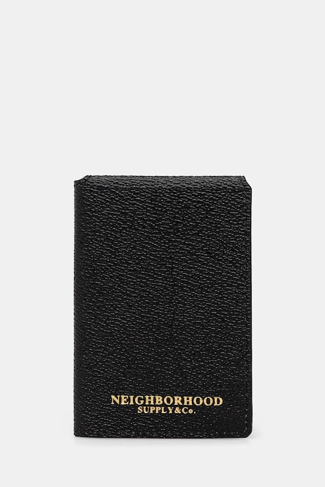 Чохол на банківські карти NEIGHBORHOOD COATED колір чорний 251MVNH-AC02