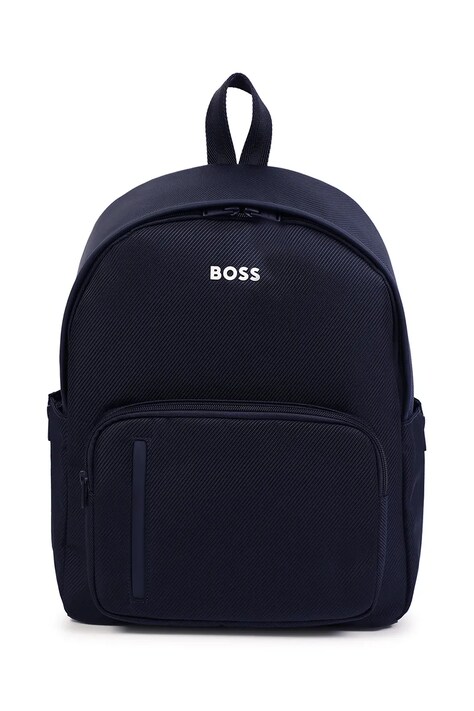 Dětský batoh BOSS tmavomodrá barva, velký, s aplikací, J51708