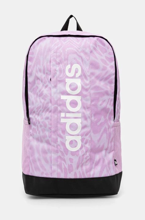 adidas rucsac LIN BP GFX W femei, culoarea violet, mare, modelator, JG5799