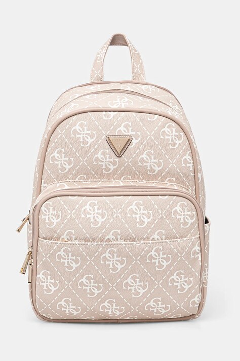 Guess rucsac BERTA femei, culoarea bej, mare, modelator, TWY868 89900