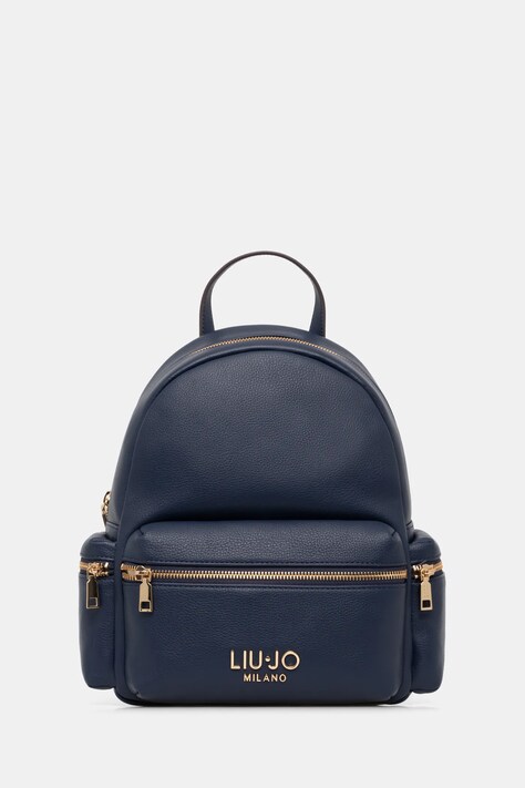 Liu Jo rucsac femei, culoarea bleumarin, mic, uni, AA5136 E0033