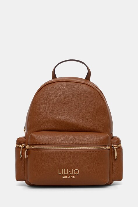 Рюкзак Liu Jo женский цвет коричневый маленький однотонный AA5136 E0033