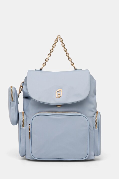 Batoh Liu Jo dámský, modrá barva, malý, hladký, AA5174 T4559