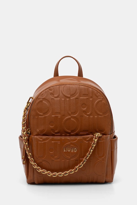 Рюкзак Liu Jo жіночий колір коричневий малий візерунок AA5196 E0538