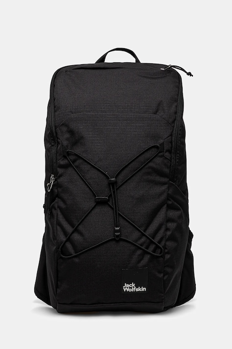 Ruksak Jack Wolfskin Serene dámsky, čierna farba, veľký, jednofarebný, A64021