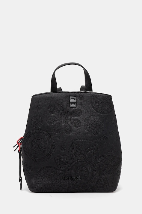 Desigual rucsac DEJAVU SUMY MINI femei, culoarea negru, mic, 25SAKP02