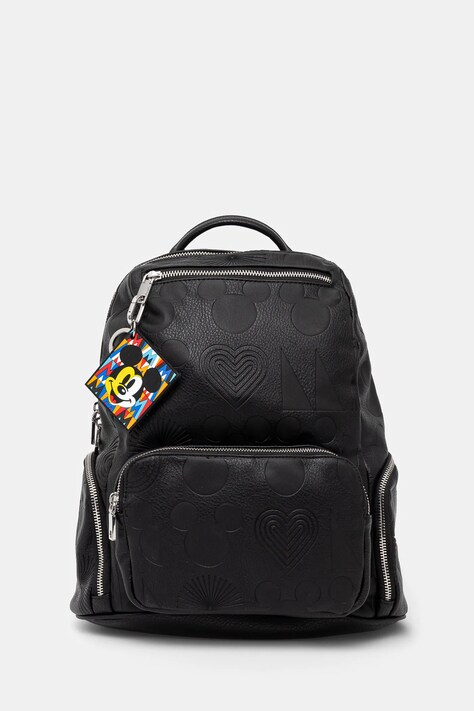 Batoh Desigual ALL MICKEY CHESTER dámský, černá barva, malý, 25SAKP04