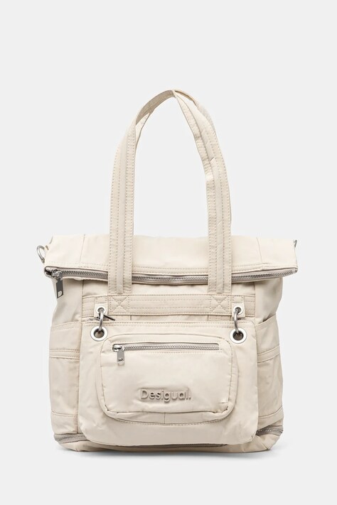 Рюкзак Desigual BASIC MODULAR VO женский цвет бежевый большой однотонный 25SAKY08