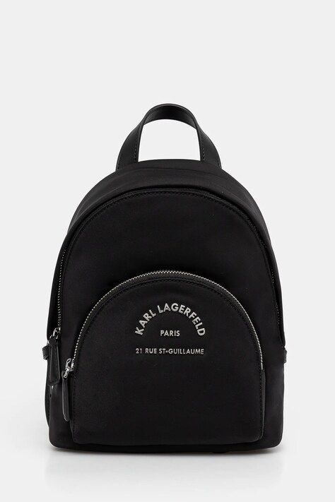 Рюкзак Karl Lagerfeld жіночий колір чорний малий однотонний A2W30081