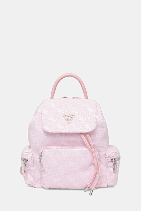 Ruksak Guess dámsky, ružová farba, malý, vzorovaný, V5GZ05 WH492
