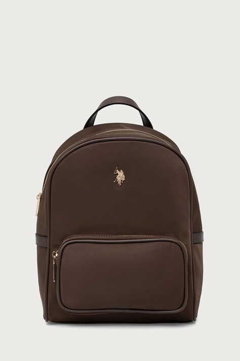 U.S. Polo Assn. Plecak damski Houston brązowy BEUHU6388WZC