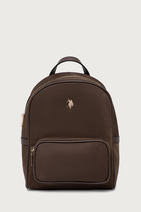 U.S. Polo Assn. Plecak damski Houston brązowy BEUHU6388WZC
