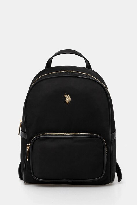 Nahrbtnik U.S. Polo Assn. Houston ženska, črna barva, BEUHU6388WZC