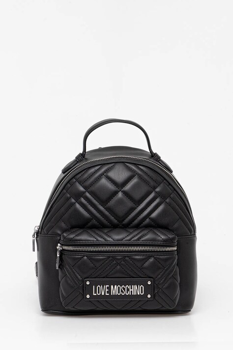 Ruksak Love Moschino boja: crna, mali, bez uzorka, JC4148PP0MLA000B