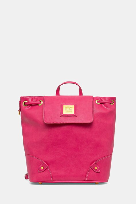 Juicy Couture rucsac POPPY femei, culoarea roz, mare, neted, BEJYF8790WVP