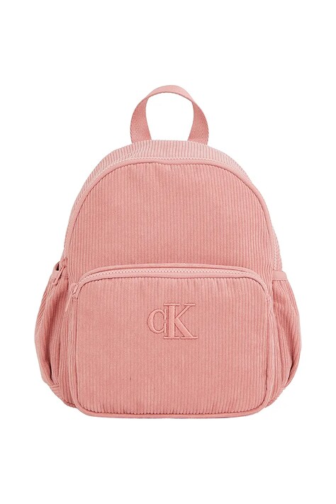 Dětský batoh Calvin Klein Jeans růžová barva, velký, hladký, IU0IU00669