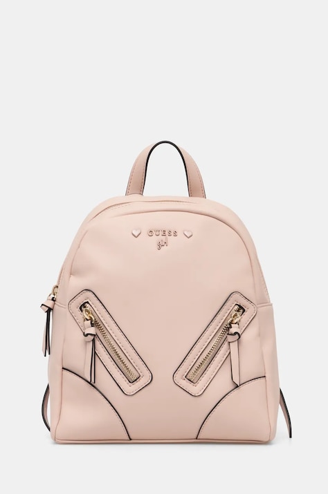 Dječji ruksak Guess boja: ružičasta, mali, bez uzorka, J5RZ06 WGVT0