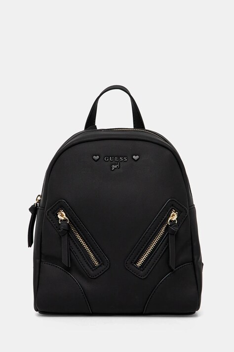 Guess ghiozdan copii culoarea negru, mic, uni, J5RZ06 WGVT0