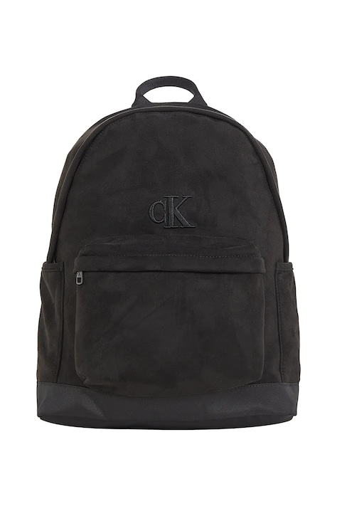 Dětský batoh Calvin Klein Jeans černá barva, velký, hladký, IU0IU00668