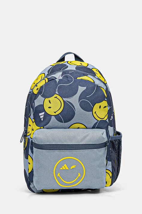 Dětský batoh adidas Performance SMILEY tmavomodrá barva, malý, vzorovaný, JH3417