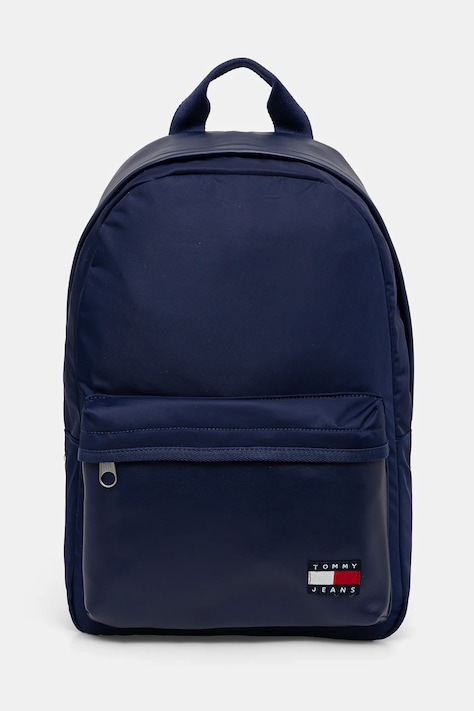 Batoh Tommy Jeans pánský, tmavomodrá barva, velký, hladký, AM0AM13317